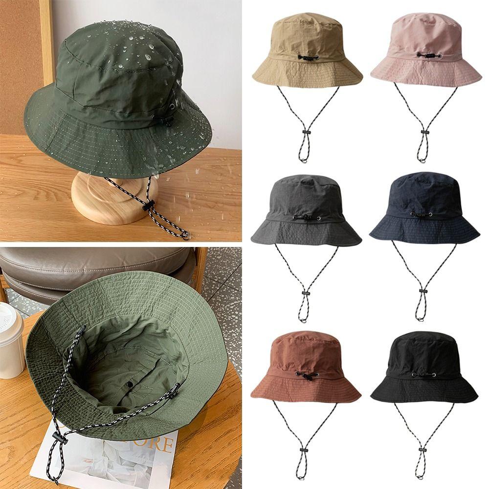 Anti-UV Sun Protection With Storage Bag Quick-drying Sun Hat Bucket Hat Panama Cap Fishing Cap