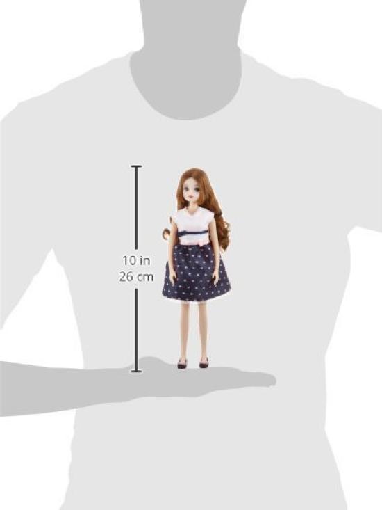 Takara Tomy Doll Beautiful Pretend Play Ages 3 and Meets Toy Safety Standards "Licca-chan LD-19 Mama" Dress-up Doll, Toy, Up, (ST Mark)