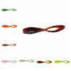20PCS 3.5cm/0.4g Worm Bait Twin Tail Jigs Wobbler Rockfish Soft Worm Lure  Fresh Water