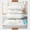 12/6PCS Vacuum Storage Bags Space-saving Compression Storage Bag with Hand Pump Reusable Quilt Vacuum Pack for Clothes Blankets