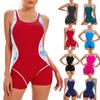 Women's Sexy A  Piece Of Bathing Set Color Matching Swimsuit  One-piece Swimsuit