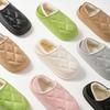 New Cotton Slippers Autumn and Winter Bags and Waterproof Warm Plush Thick-soled Plush Shoes