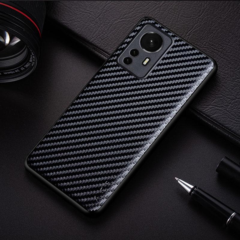 Чехол для телефона с текстурой углеродного волокна для Xiaomi Mi 12 12S Pro Ultra Lite 12X 5G, модный дизайн, чехол для Xiaomi 12T Pro