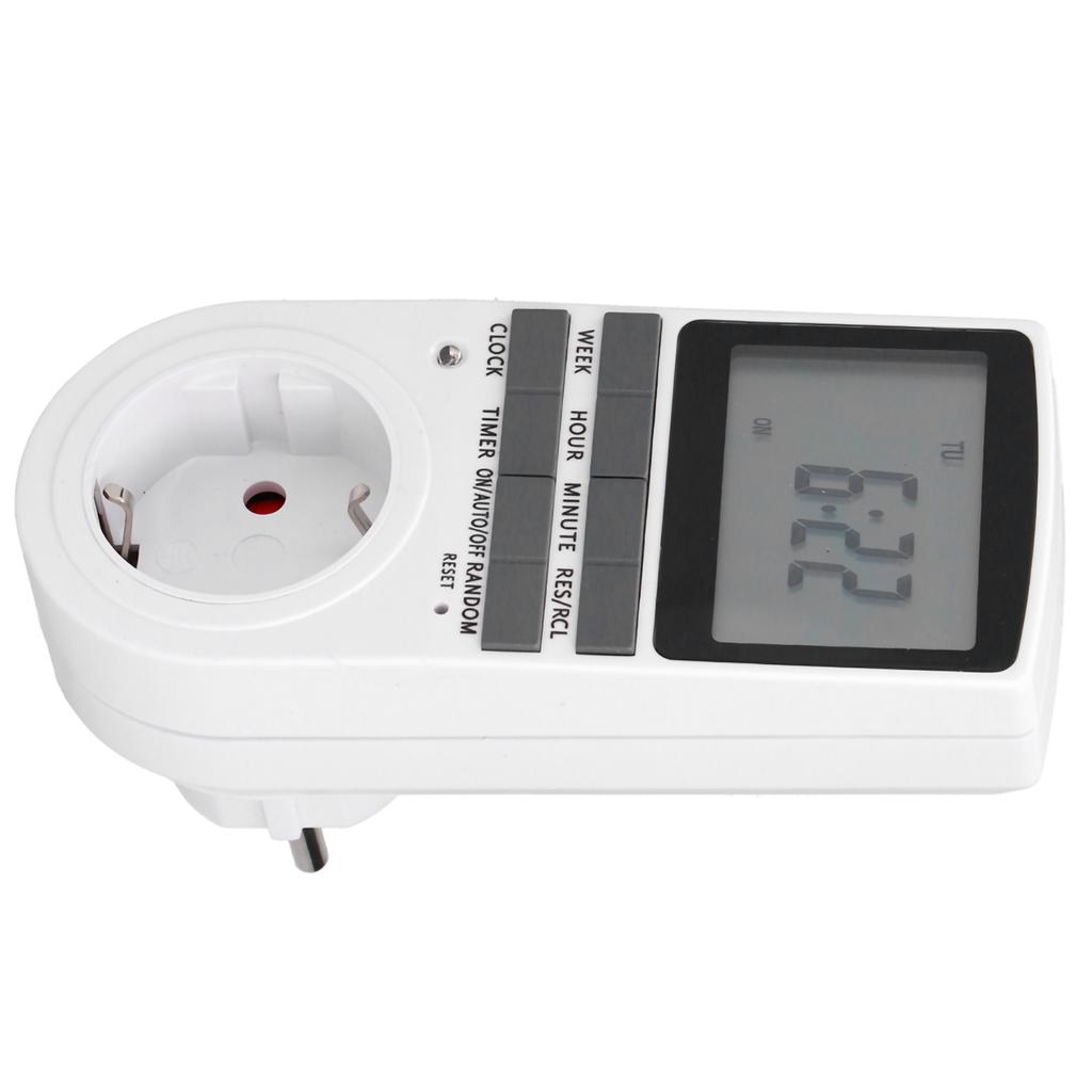 Цифровой программируемый таймер розетки, интеллектуальный таймер, розетка, аксессуар для вентилятора лампы