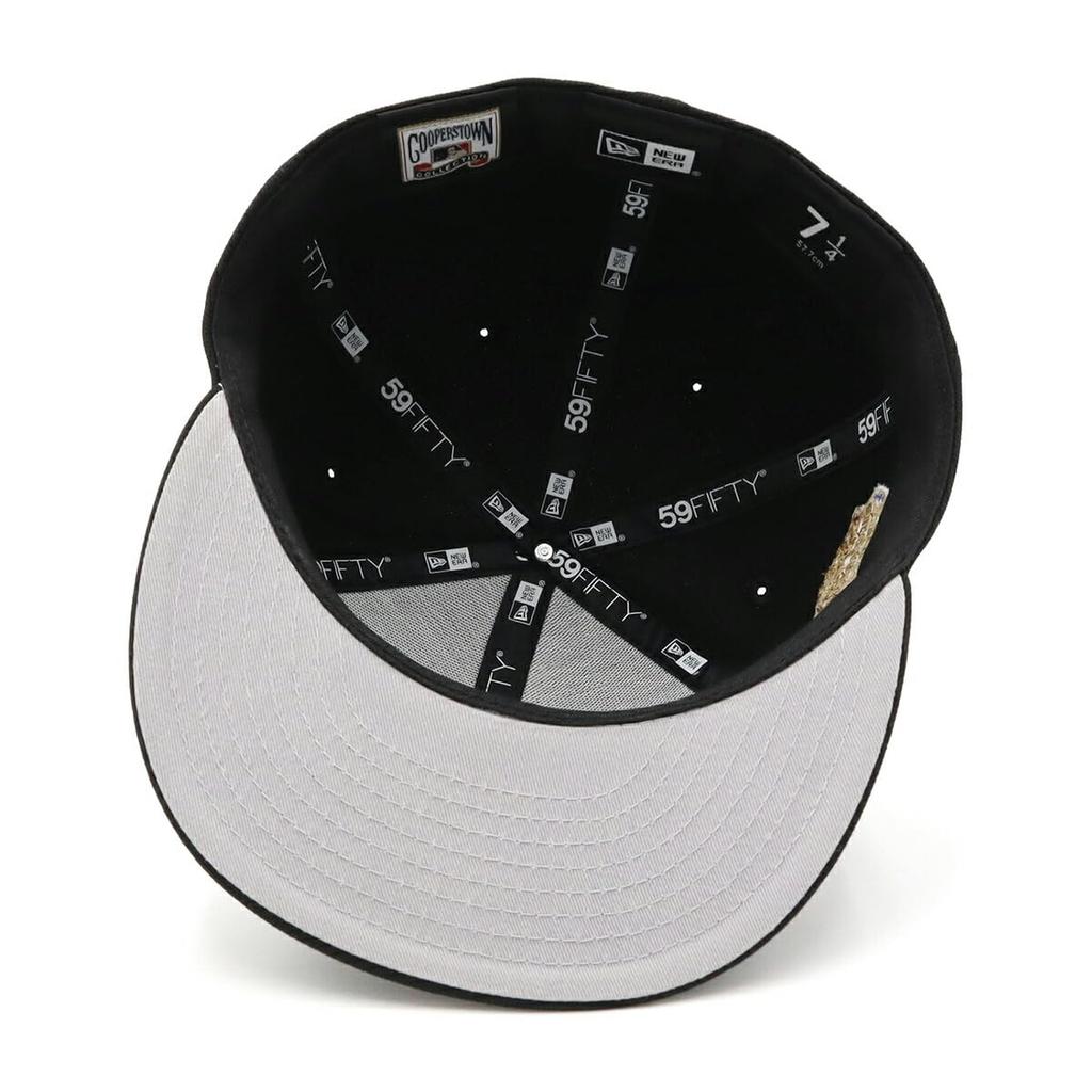 New Era Кепка 59FIFTY 70808789 NER35C7098 MLB New York Mets NYM Черный Черный 8 БОКОВОЙ ПАТЧ ПОД КОЗЫРЬКОМ ONSPOTZ Кепка, изготовленная на заказ Gokyu Fifty Сезонная