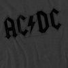 AC/DC Unisex Adult Worn Logo T-Shirt