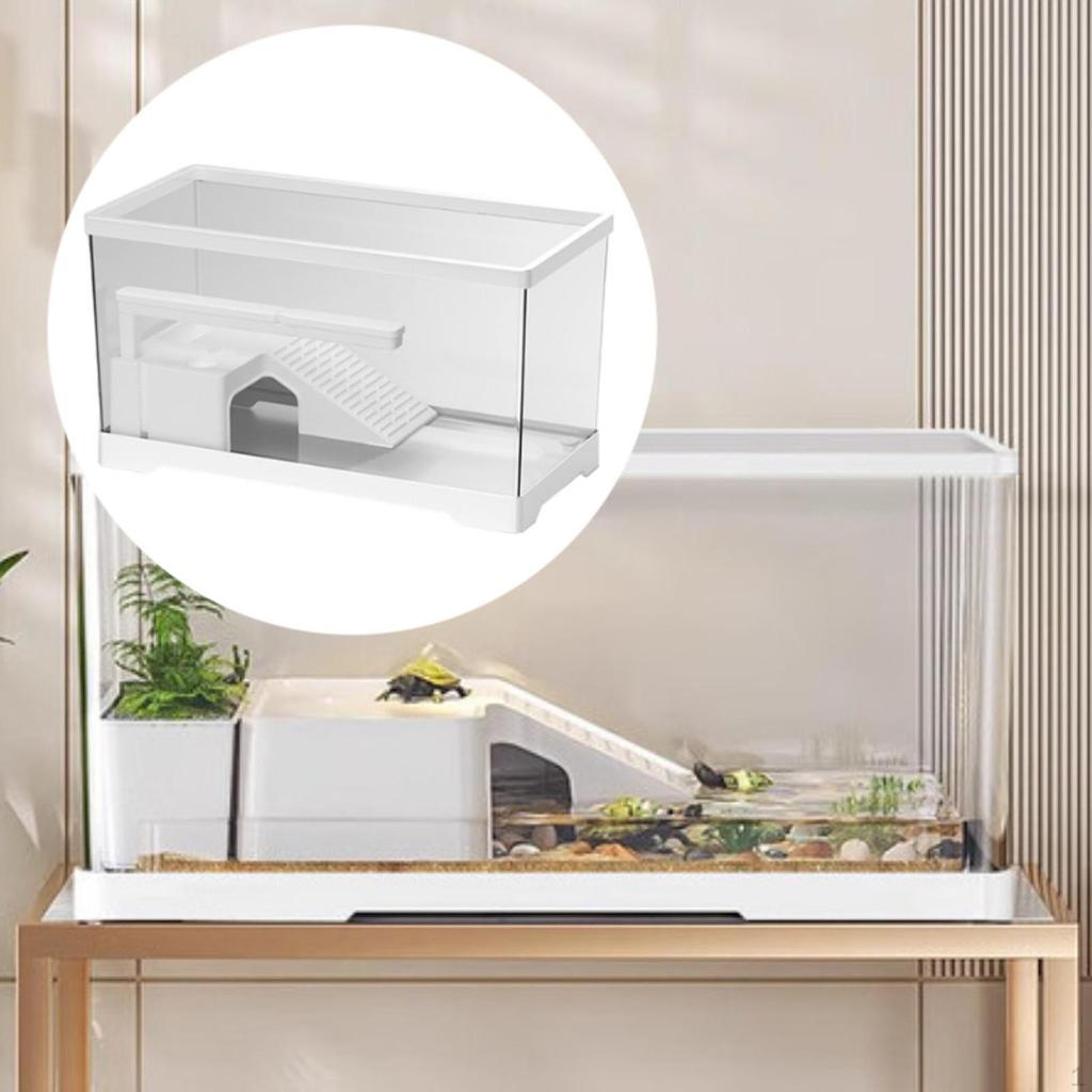 Reptile Tank Habitat Hideaway Kit for Pet Turtles And Tortoises