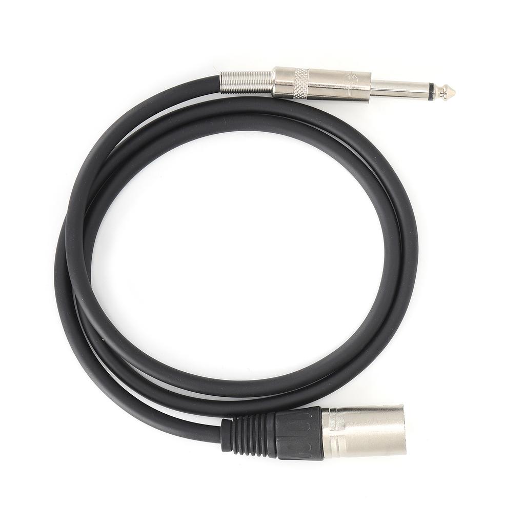6.35mm XLR Male To TRS Jack Microphone Line Microphone O Cable for Microphones Speakers Stage