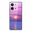 Стеклянная задняя крышка для чехла Xiaomi Redmi 15C 4G 15 C Coque Жесткий закаленный стеклянный чехол для чехла телефона Redmi 15C Redmi15C Мягкий бампер