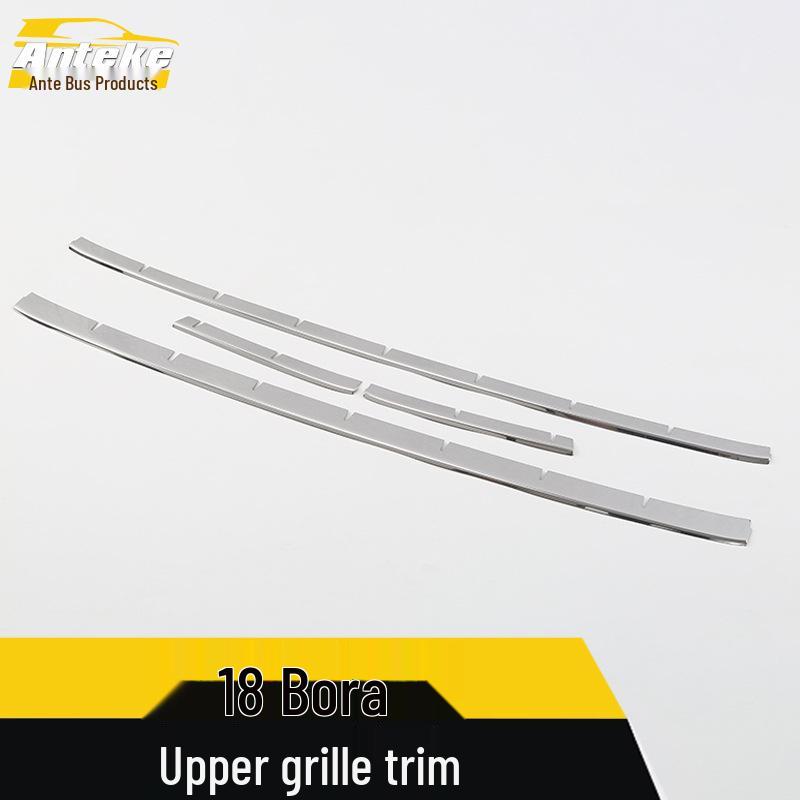 Compatible 18 Bora Grille Trim: Front Bumper Scratch-Resistant Modification Patch