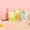 12pcs Cartoon Dinosaur Popcorn Box Candy Biscuit Packaging Bag For Birthday Party Decoration Cookie Animal Boxes Easter Gift