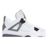 Air Jordan 4 Retro 'White Cement' 2012 (унисекс) Белые / Черные / Цементно-серые Винтажные Баскетбольные Кроссовки 308497 103