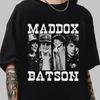 Женская и унисекс футболка Maddox Batson с графическим принтом, ковбойская музыка, унисекс, с коротким рукавом, ретро, уличная, Y2K, повседневная мода, топы, одежда