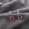 Pink Tourmaline 925 Solid Sterling Silver Earring, Handmade Gemstone Jewelry Earring, For Memorial Day