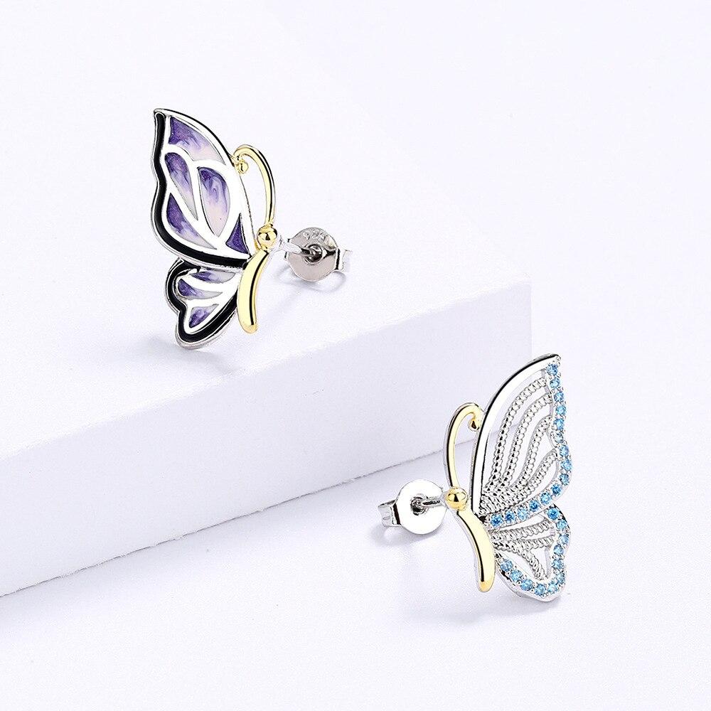 Ожерелье с подвеской в виде бабочки из стерлингового серебра 925 пробы для женщин, ретро-ожерелье, ювелирные изделия, подарки