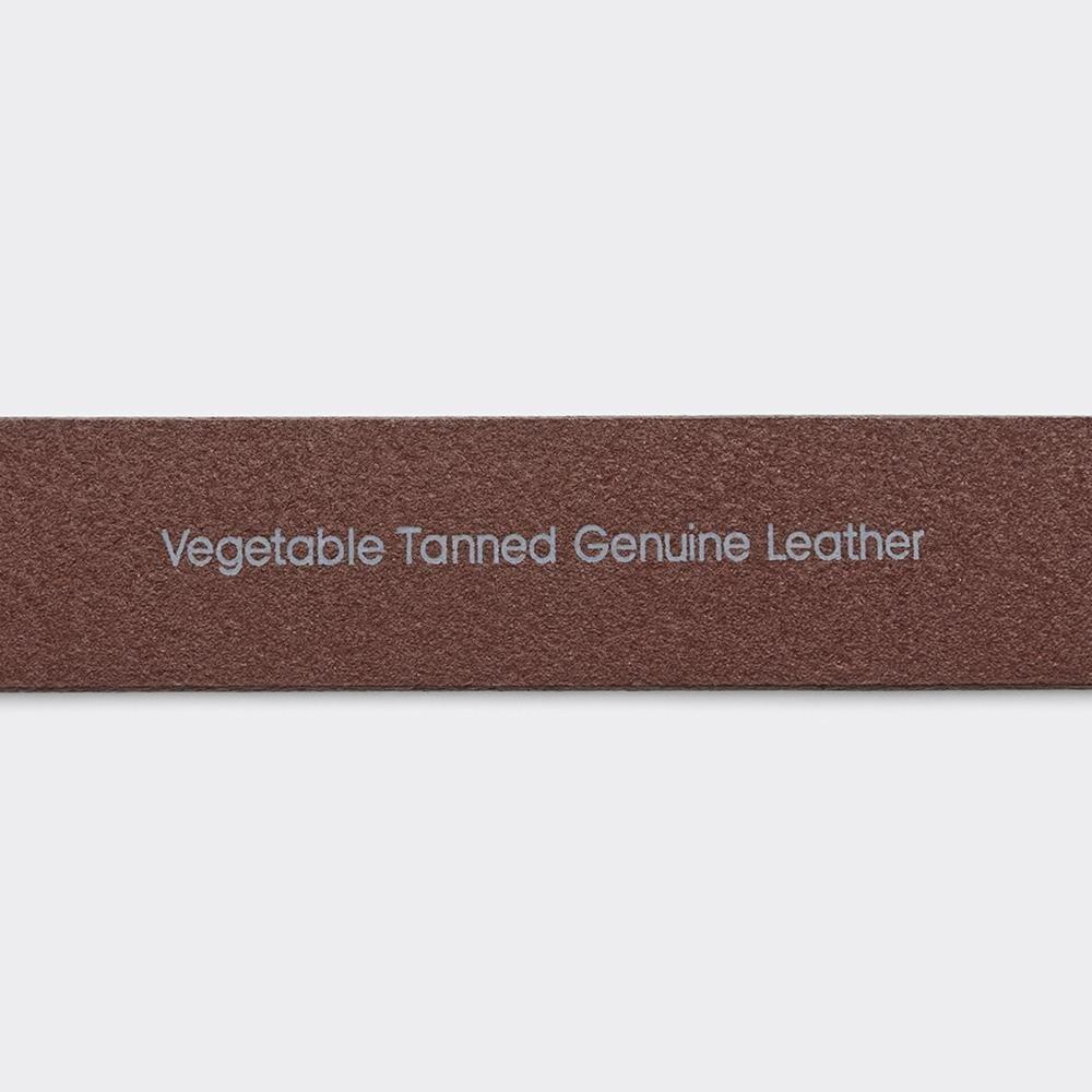 GU by Uniqlo Кожаный винтажный узкий регулируемый ремень 