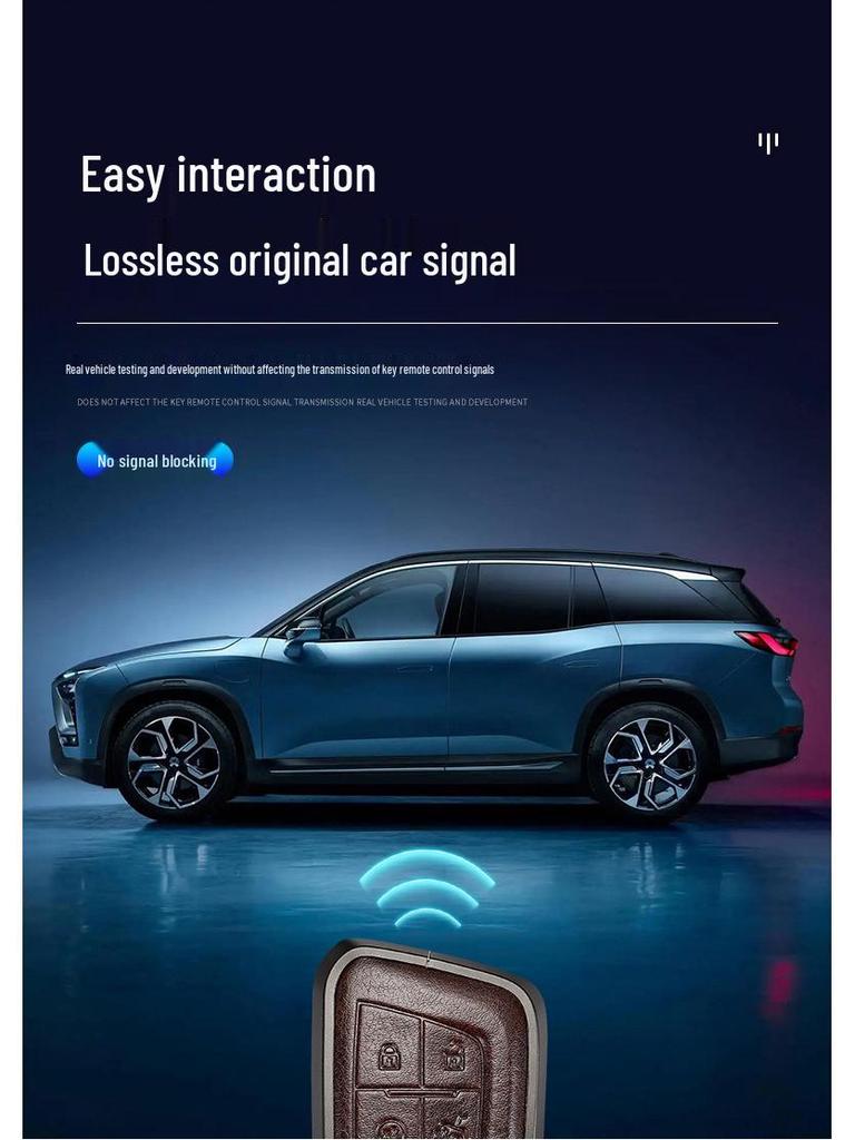 Защитный чехол для ключа Cadillac: Подходит для XT4, XT5, XT6, CT4, CT5 - Оригинальный чехол для ключа автомобиля с пряжкой.