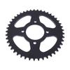 Esjot 428/45T Steel Rear Sprocket Black For Generic / Hyosung / Kawasaki / Keeway / Ksr-Moto / Suzuki