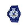 Casio Мужские часы Синие с двойным дисплеем (жидкокристаллический/аналоговый) Серия GA-700BWP-2APFQ