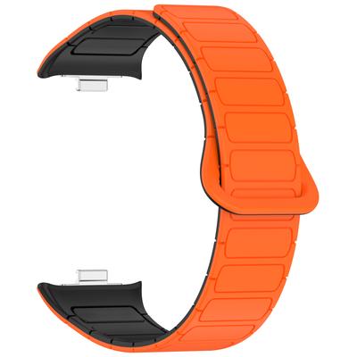 Для Xiaomi Smart Band 8 Pro/Redmi Watch 4 Магнитный ремешок для часов из ТПУ Двухцветный ремешок