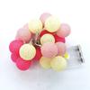 3M 20 LED Colorful Cotton Ball LED String Christmas Wedding Party Fairy Lights