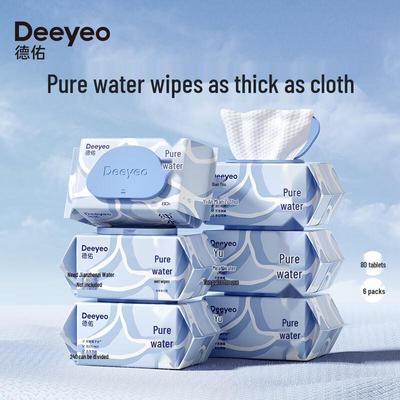 Влажные салфетки Deyou с чистой водой