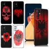 Черный силиконовый чехол для телефона с флагом Албании для OnePlus 9R 10R 11R 12R ACE 2 Pro 2V 3V Nord CE 2 3 Lite 4 N10 N20 N30 SE 5G