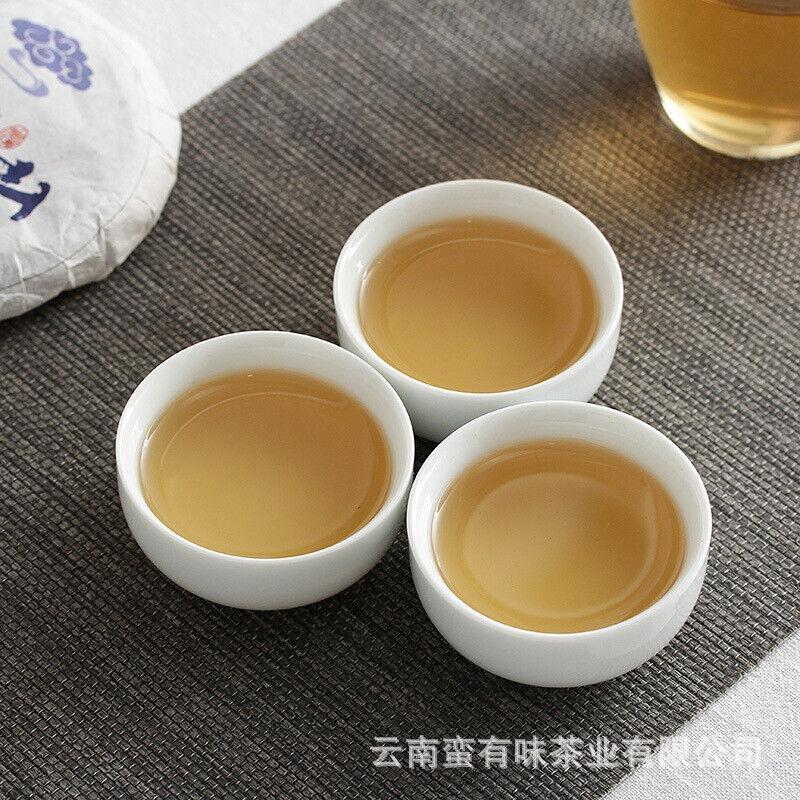 Чай «Старое дерево» 2021 г., 100 г. Горный Даксуэ, маленький тортик, сырой чай, чай Юньнань Пуэр