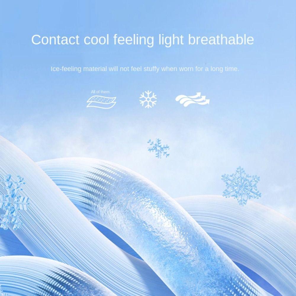 Non-slip Ice Silk Arm Sleeve Sun Protection Sunscreen Sleeve Gloves Thin Long Sleeve  Riding