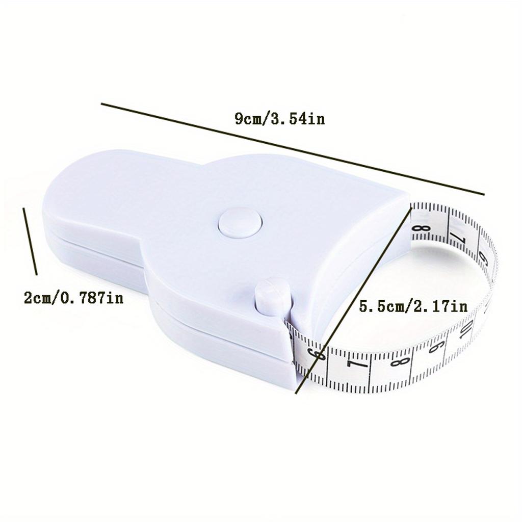 1 шт. Точная самозатягивающаяся измерительная линейка для тела - швейная и портновская измерительная линейка для пошива одежды - длина 150 см