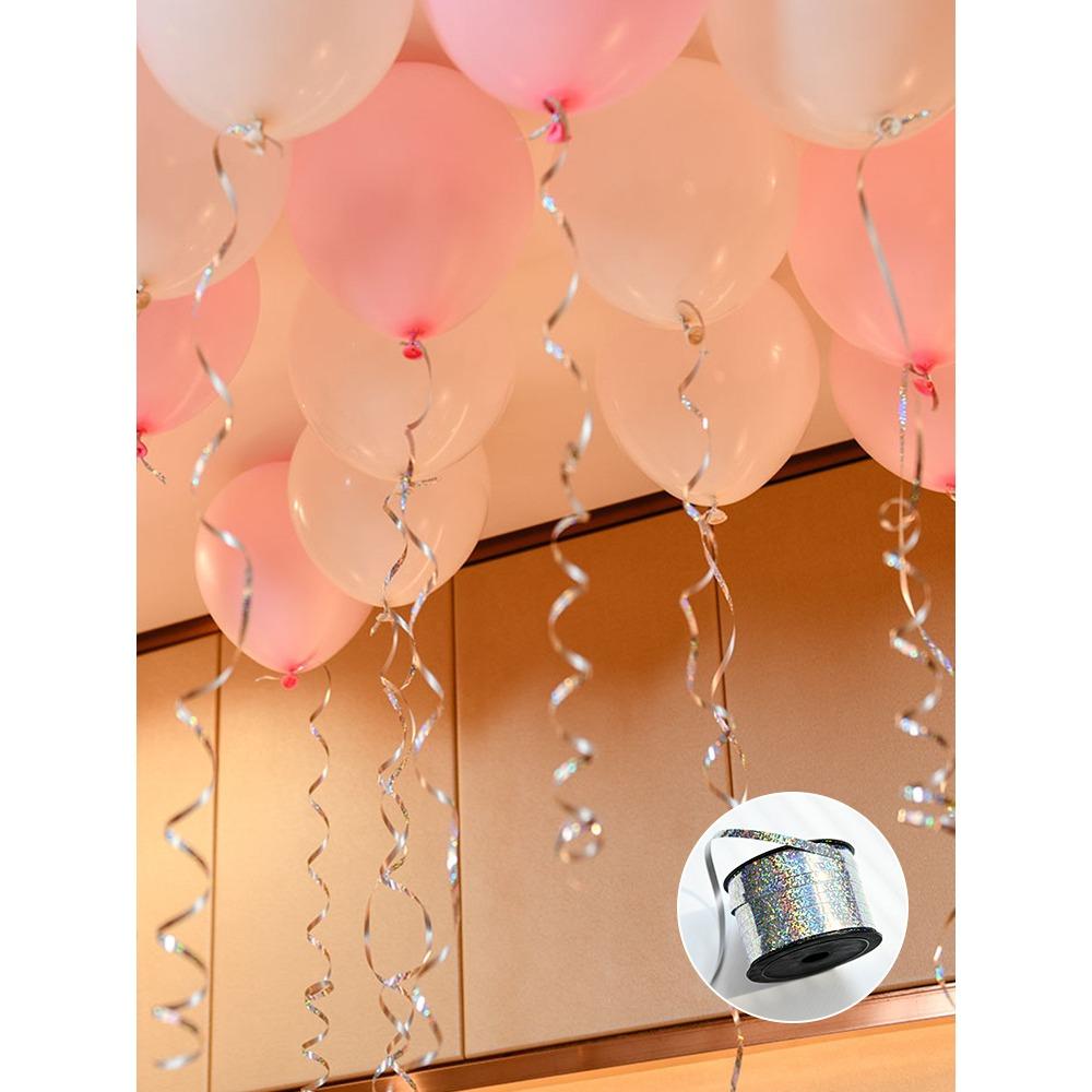 Пустой воздушный шар веревка свадьба день рождения вечеринка лента серпантин дождь шелковая лента с бахромой декоративный лазер кабель стяжка ремешок