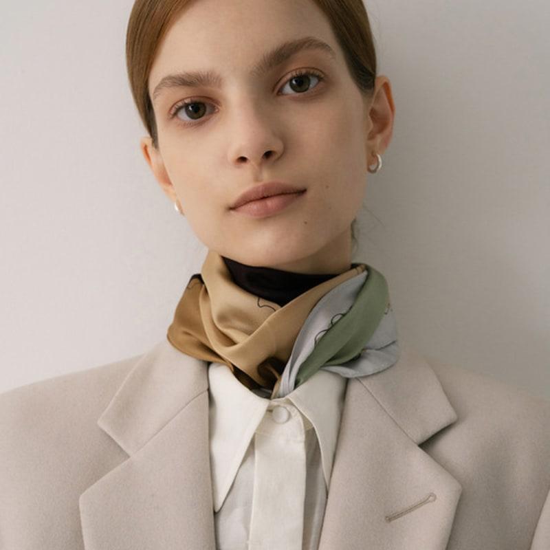 BB’DE SOLI’DE elf silk scarf (4color)