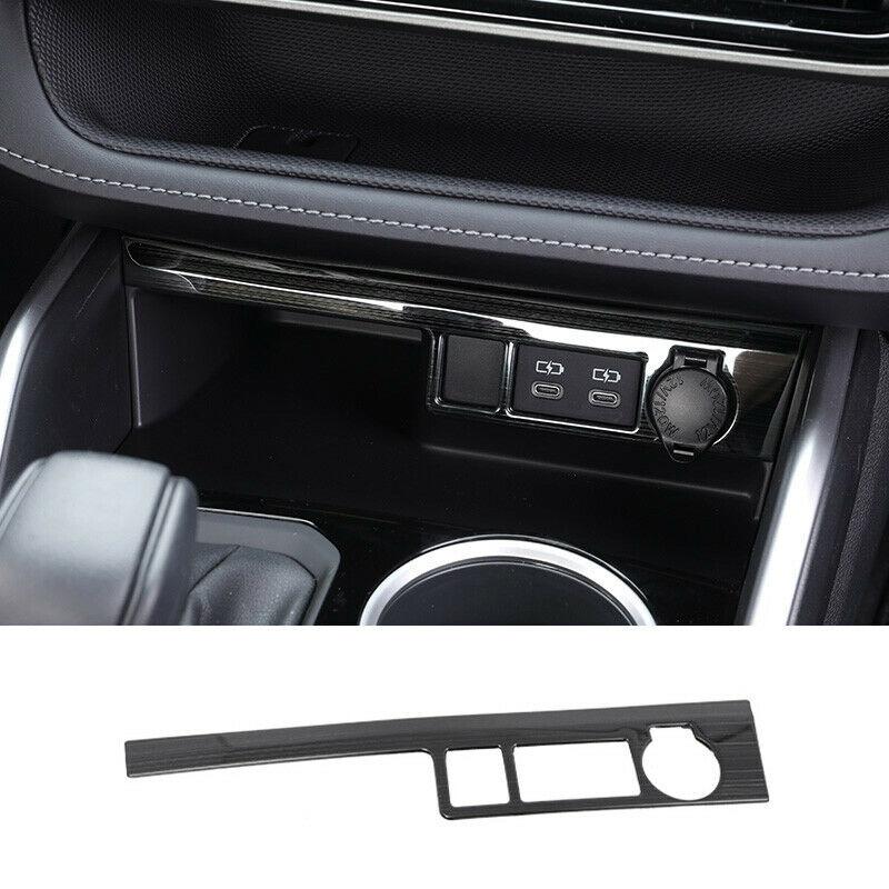 Car Interior For Toyota Highlander Kluger Gear Shift Head Knob Stickers Air Vent Trims Glass Switch Decorative Cover