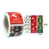 Wrapping Happy New Year Merry Christmas Stickers Santa Claus Snowman Sealing Labels Greeting Tags