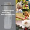 Portable Dog Water Bottle For Small Medium Large Dogs Cat Leakage-proof Cats Ear Design Puppy Drinking Bowl Chihuahua Yorkshire Pet Supplies