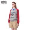 Teenie Weenie Women's American College Bear Raglan Sweatshirt