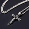 Pendant Chain Jewelry Jesus Steel Fashion Cross Club
