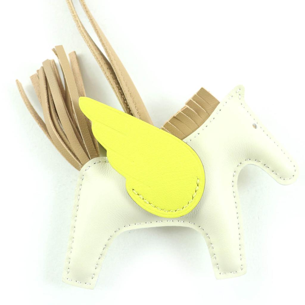 Pristine HERMES Bag charm Rodeo Charm Pegasus PM Anyo Miro Women Used