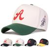 Unisex Personality Letter A Embroidery Baseball Caps Adjustable Casual Hats Spring and Autumn Outdoor Sunscreen Hat