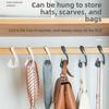 Многофункциональный крючок для сумки, Арочный подвес для сумки, Подвесная стойка для гардероба, Шарф из шелка, Галстук, Стойка-крючок для ремней, Хранение шляп