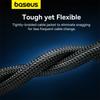Baseus 8m Cat.7 Ethernet Cable, 10Gbps, Braided Black, High-Performance RJ45 Network Cord