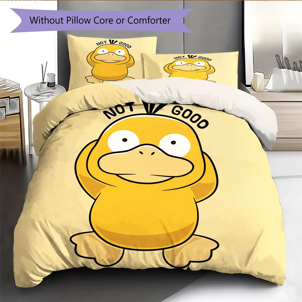 syduck Duvet Cover & Pillowcases, Pokemon Fan Bedding, Ideal Gift.chl