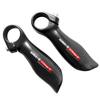 GORIX Carbon Fiber Bicycle Bar Ends Ergonomic Stylish for Cross and More (GX-Change-UP) [Carbon Fiber, Design, Lightweight] Bikes, MTBs,