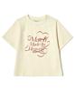 PEACE MAKER Heaven Crop Tee (Cream)