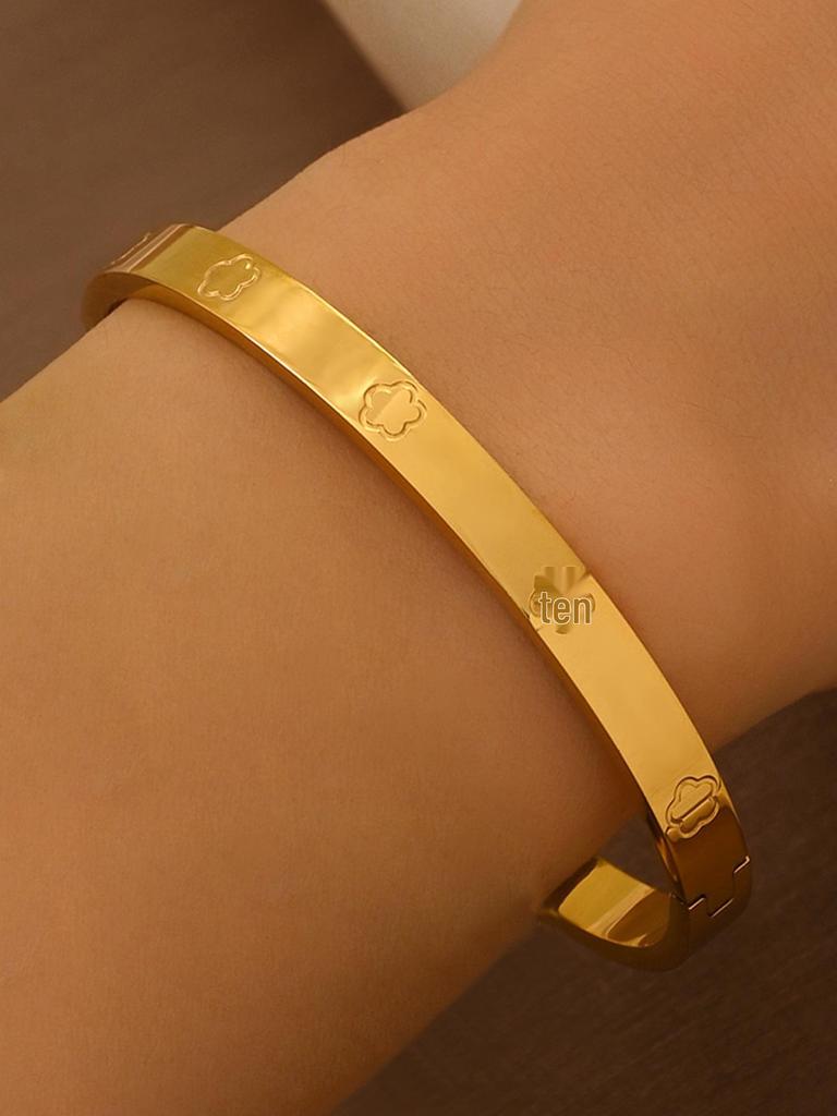 Браслет-гвоздь с бриллиантами из титановой стали - Женская минималистичная мода, Горячо продаваемые женские аксессуары