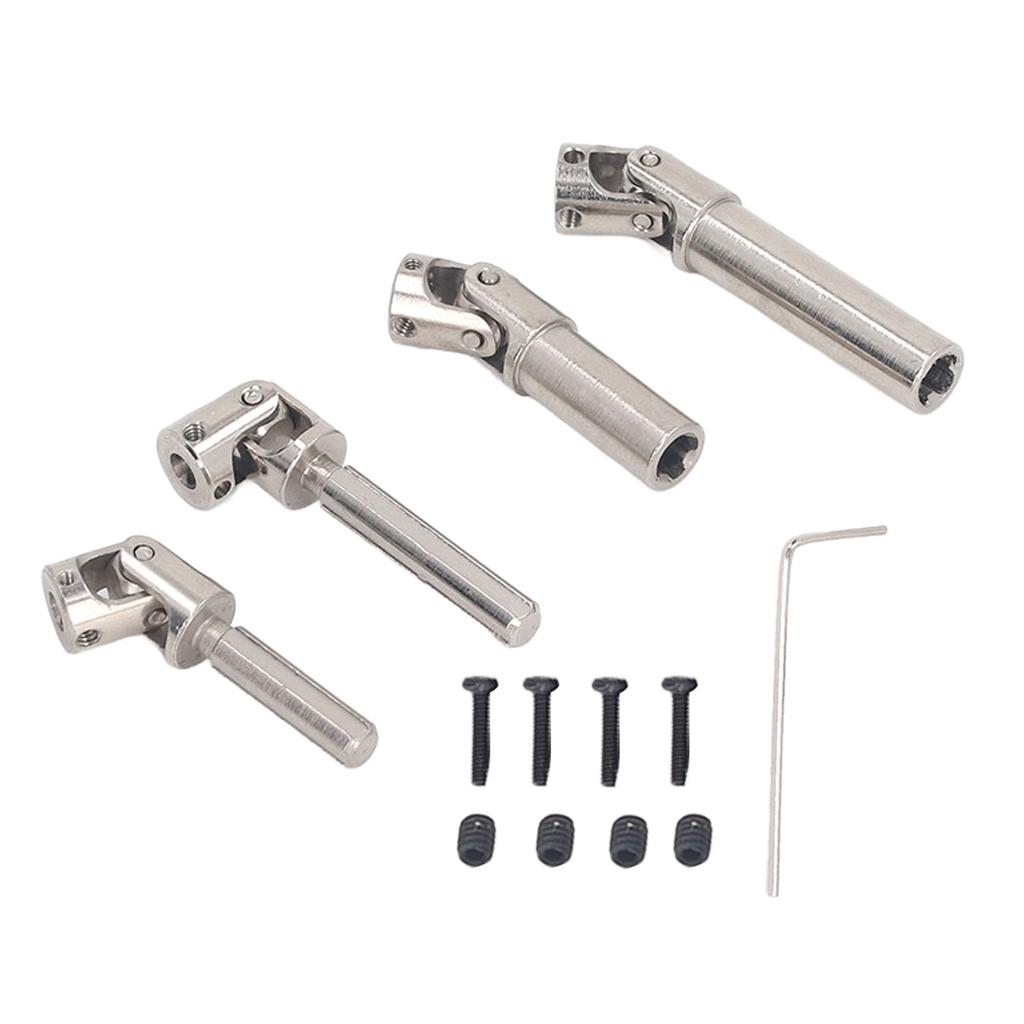 RC Car Center Drive Shaft Set Stainless Steel Central Transmission Shaft for HOBBYPLUS 118 4WD