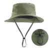 Outdoor waterproof bucket hat summer female anti-ultraviolet sunshade mountaineering sun hat parent-child anti-sun hat