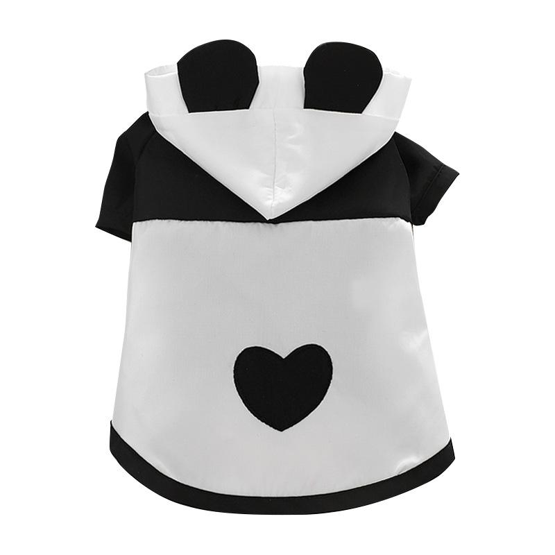Spring and Autumn New Panda Jacket Dog Two-legged Clothing Four-legged Clothing Teddy Pomeranian Bear VIP Pet Clothing