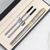 Высококачественный металлический набор ручек для подписи 0,5 мм, шариковая ручка для бизнеса и офиса