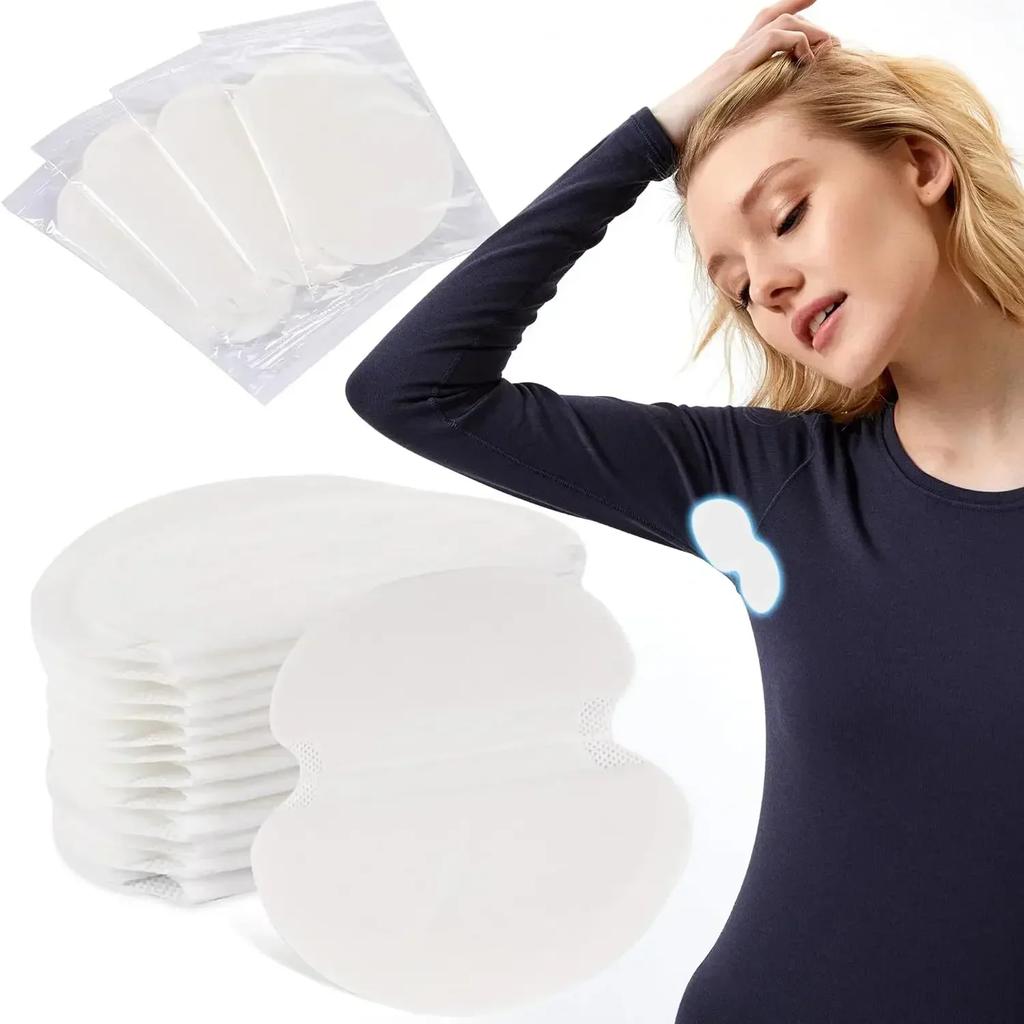 500pcs Unisex Summer Sweat Pads Deodorants Underarm Anti Perspiration Sweat Pads Disposable Armpit Absorb Useful Shield Pads